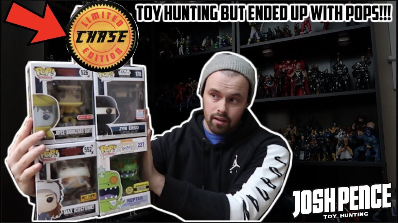 Salah satu video toy hunting dari Josh Pence